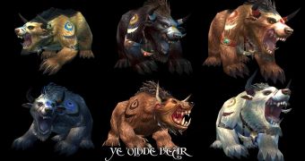 Tauren Druid Bear Forms
