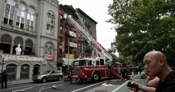 The building explosion and crash in Chinatown was caused by roach bombs