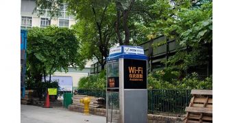 WiFi Enable Phone Booth in China