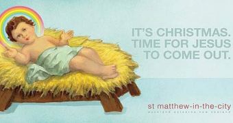 New Zealand Church Ads Dub Christmas the “Time for Jesus to Come Out”