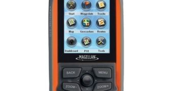 The eXplorist 310 GPS receiver from Magellan