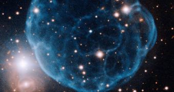 This is the planetary nebula Kronberger 61