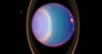 This is a Hubble image of Uranus