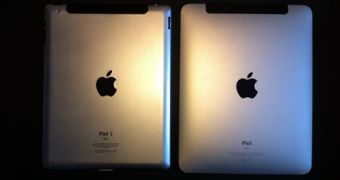 iPad 1 and iPad 2 comparison