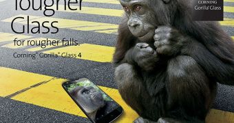 Corning Gorilla Glass 4 ad
