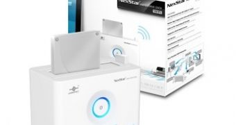 NextStar Wi-Fi, a Wireless Hard Drive Dock from Vantec