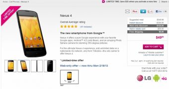 Nexus 4 at T-Mobile