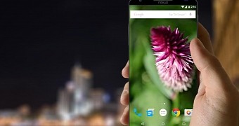 Nexus 5 (2015) shows bezeless display