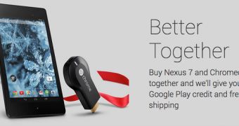 Buy a Nexus 7 and Chromecast and get some free Google Play Credit