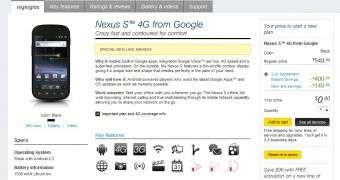Nexus S 4G now free at Sprint