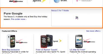 Nexus S at Best Buy