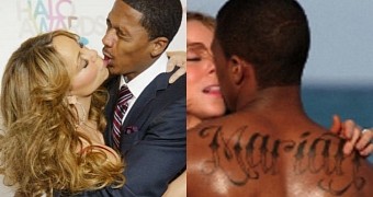 Nick Cannon has covered up his former Mariah tattoo