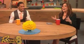 Nick Cannon laughs off whiteface, Connor Smallnut persona in appearance on the Rachael Ray Show