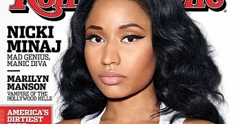 Nicki Minaj on the cover of the latest issue of Rolling Stone magazine