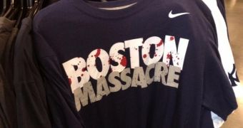 “Boston Massacre” shirts are pulled off the shelves