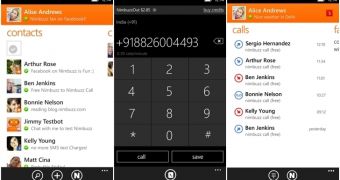 Nimbuzz for Windows Phone (screenshots)