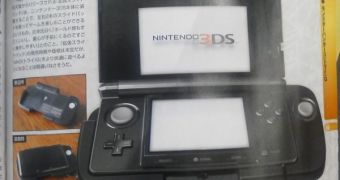 The new Nintendo 3DS circle pad cradle peripheral