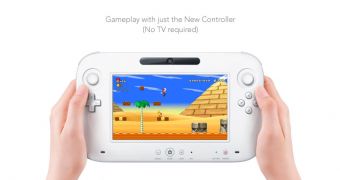 You can use the Nintendo Wii U Controller instead of a TV