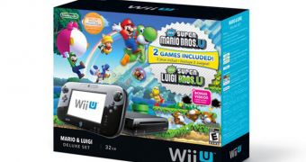 Nintendo Wii U Deluxe Set Comes with Mario and Luigi Games, November 1