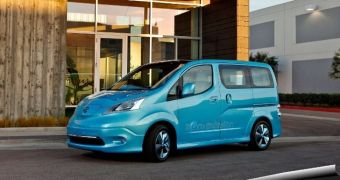 Nissan begins production of it e-NV200 in Barcelona, Spain