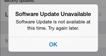 The latest download error occurred last month when Apple released iOS 7.1.1