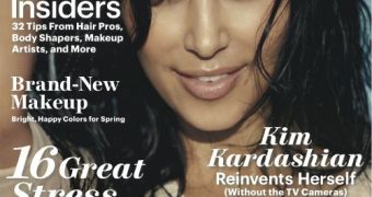 No More TV Cameras from Now On, Kim Kardashian Tells Allure