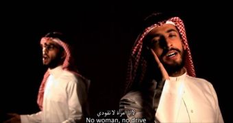 Hisham Fageeh sings about a Saudi ban on female driving