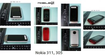 Nokia 311 and Nokia 305