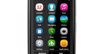 Nokia 500 (front)