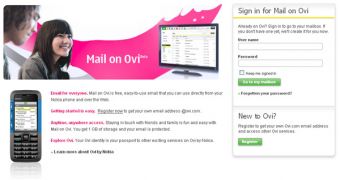 Ovi Mail updated with support for more languages