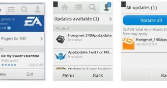 Nokia Store client for Series 40 devices