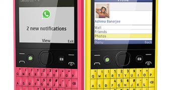 Nokia Asha 210 Goes Official with a Dedicated WhatsApp Button