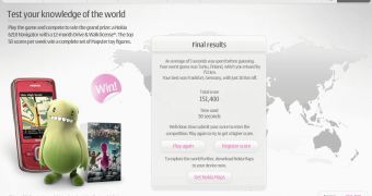 Nokia Mapster Competition – final score. Softpedia likes Frankfurt.