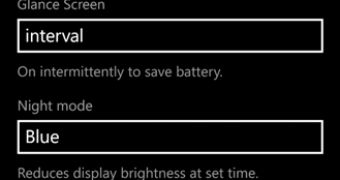 More color options in Nokia Glance Screen following WP8 GDR3 update