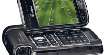 FIFA on a Nokia N93 handset