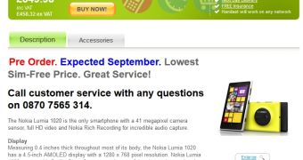 Nokia Lumia 1020 gets priced in the UK