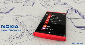 Nokia Lumia 1080 Concept Phone with 12MP PureView Camera