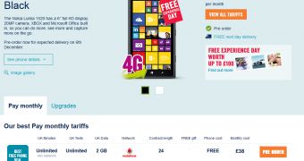Nokia Lumia 1520 on pre-order in the UK
