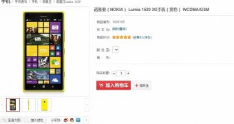 Nokia Lumia 1520 up for pre-order in China