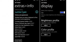 Nokia Lumia 1520 "extras+info" (screenshots)