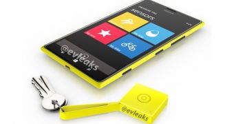Nokia Lumia 1520 with Treasure Tag