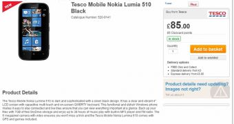 Lumia 510 at Tesco Mobile