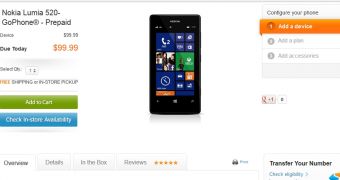 Nokia Lumia 520 at AT&T