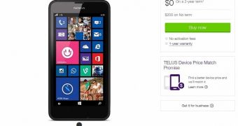 Nokia Lumia 635 Now Available at TELUS in Canada