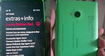 Nokia Lumia 730 with Debian Red Firmware Leaks in Live Photos
