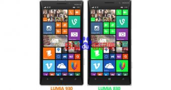 Nokia Lumia 930 vs. Nokia Lumia 830