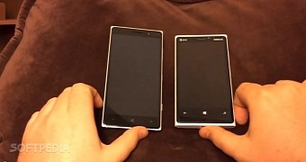 The two phones are compared side by side