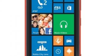 Nokia Lumia 920 in red