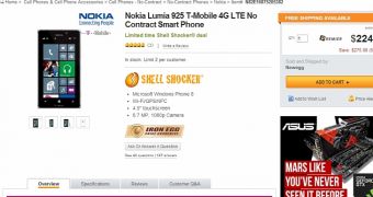 Nokia Lumia 925 at Newegg