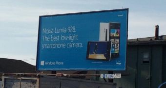 Nokia Lumia 928 billboard